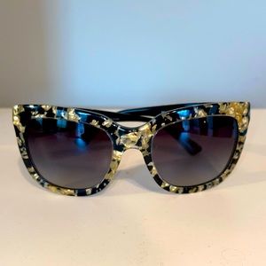 Dolce & Gabbana gold and black sunglasses